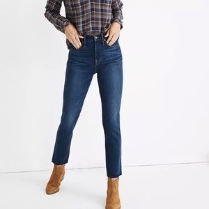 Madewell StovePipe Jeans in Fairdale Wash: Tencel Denim Edition Size 26